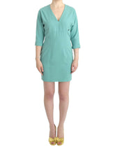 Costume National Green 3/4 sleeved sheath dress -   -  Costume National.